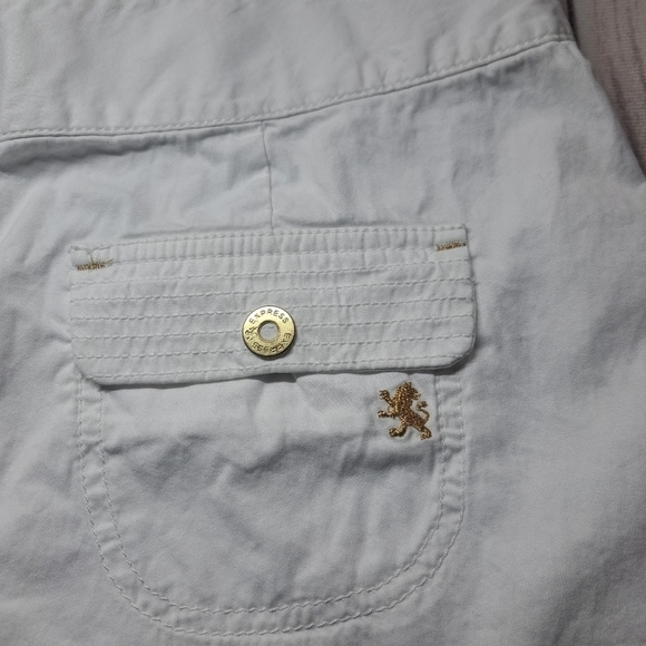 3 FOR 12 SALE Express Shorts Sz 4 Denim White Shorts - Picture 3 of 8